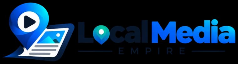 Local Media Empire AI local publishing platform logo